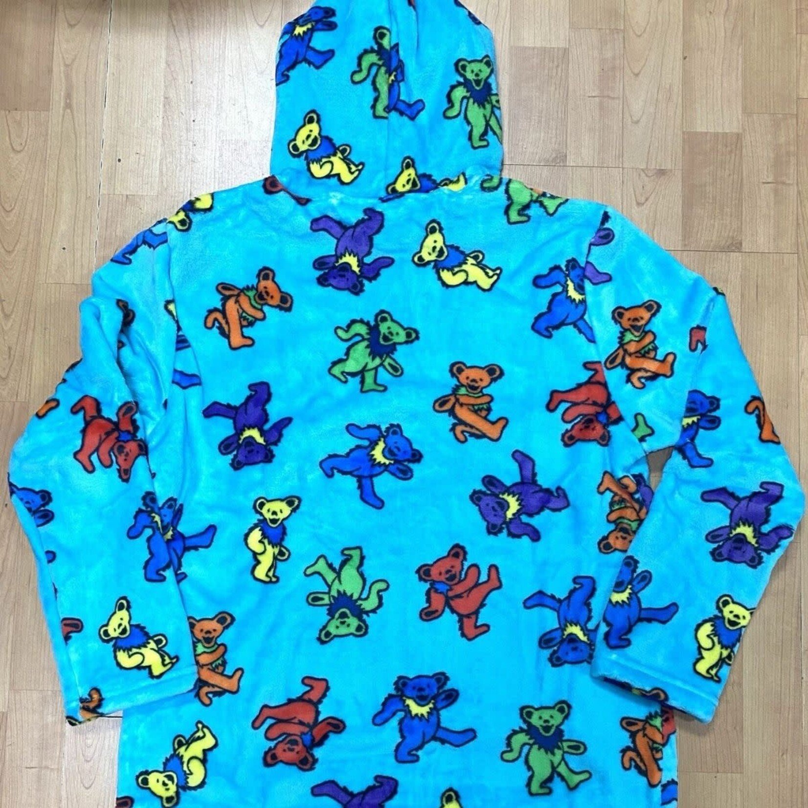 Grateful Dead Grateful Dead - Dancing Bears Flannel Pullover - Turquoise -