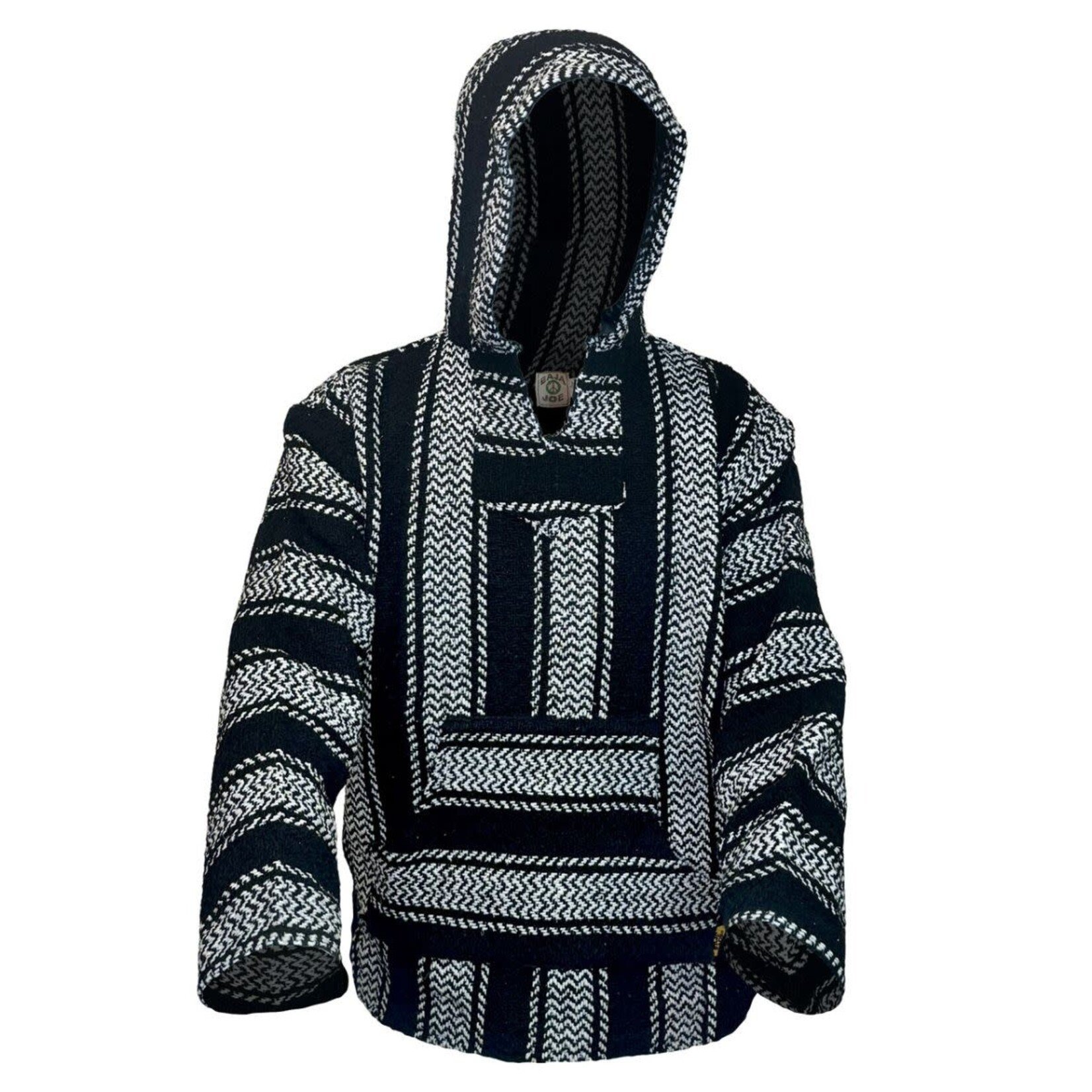 Earth Ragz Earth Ragz - Baja Joe Pullover - Black / White -