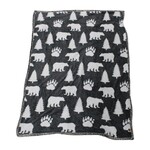 Cabin Fever Cabin Fever - Bear Melange Blanket - 60" x 80"