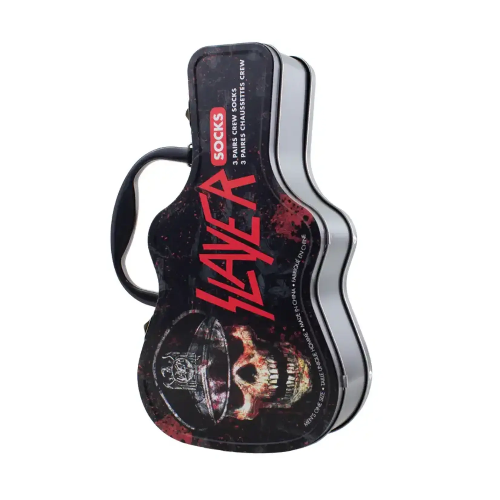Perri's Perri's - Slayer 3 Pack Socks - Guitar Tin