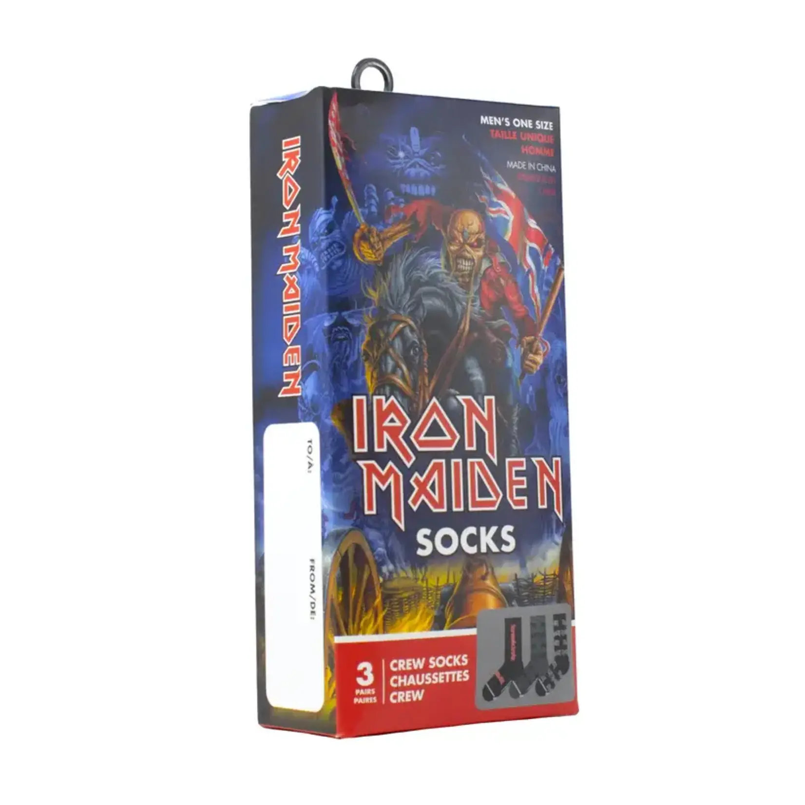 Perri's Perri's - Iron Maiden 3 Pack Socks - Gift Box
