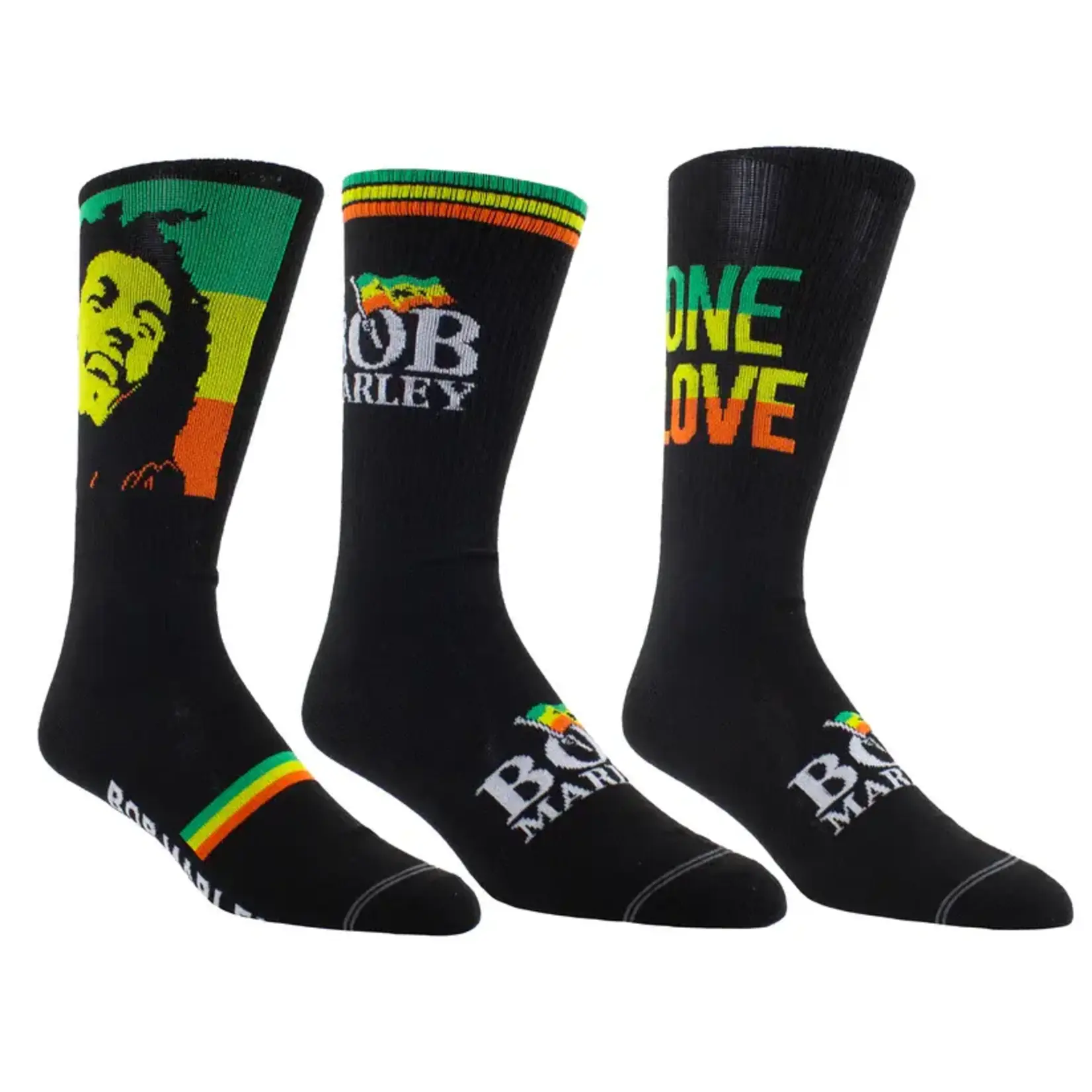 Perri's Perri's - Bob Marley 3 Pack Socks - Guitar Tin