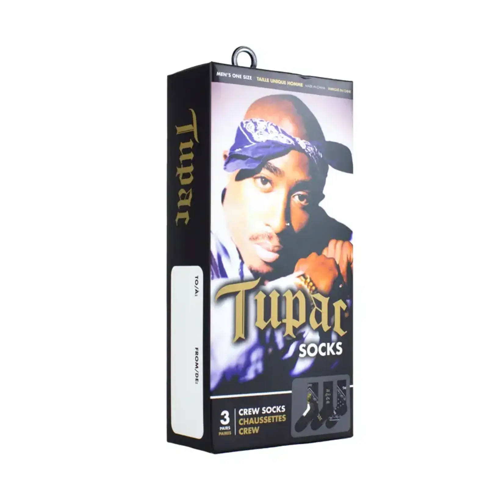 Perri's Perri's - Tupac 3 Pack Socks - Gift Box