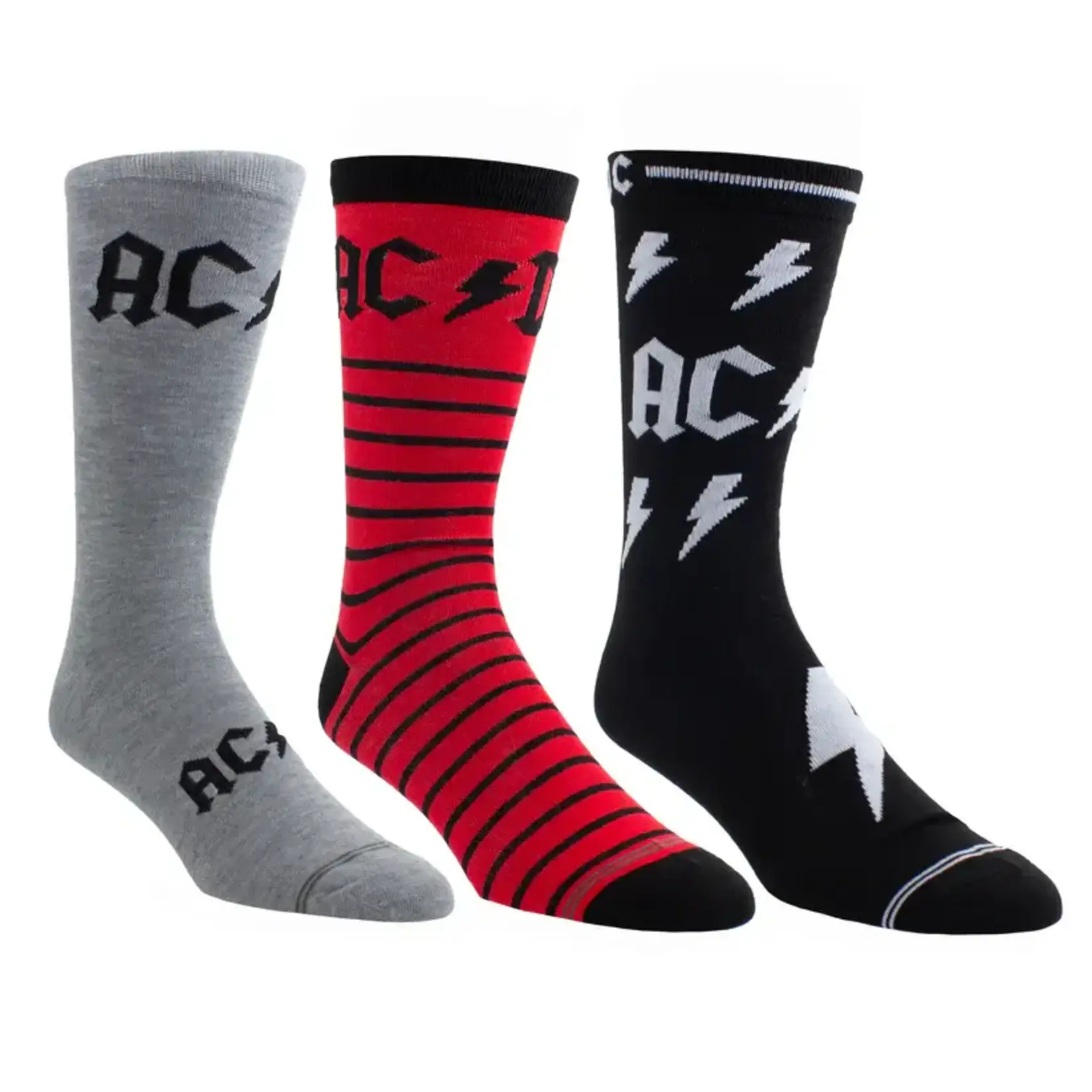 Perri's Perri's - AC/DC 3 Pack Socks - Guitar Tin