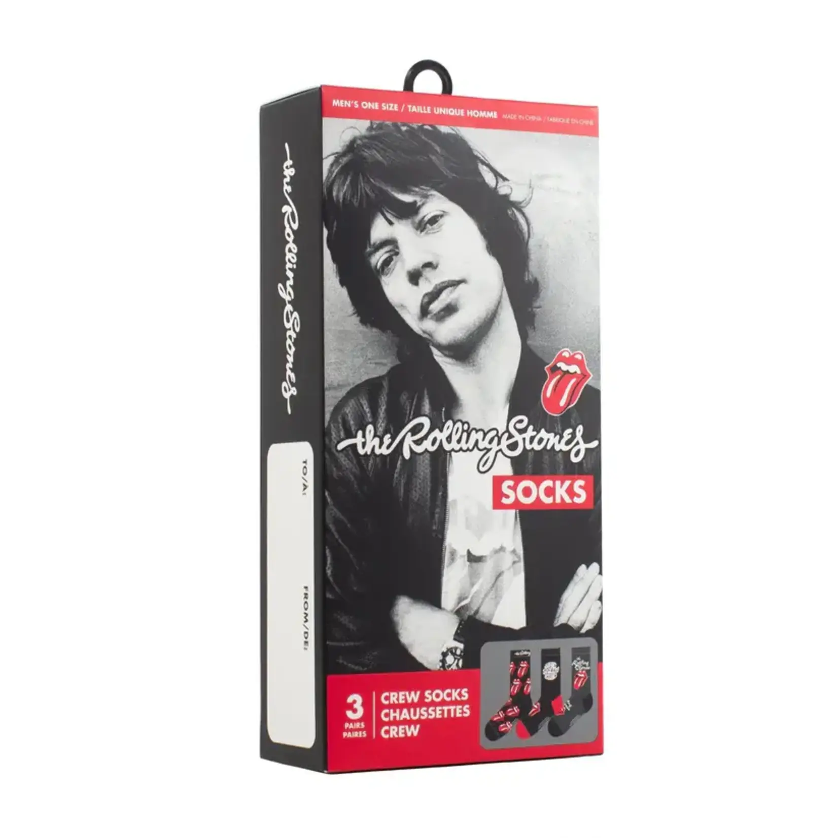 Perri's Perri's - The Rolling Stones 3 Pack Socks - Gift Box