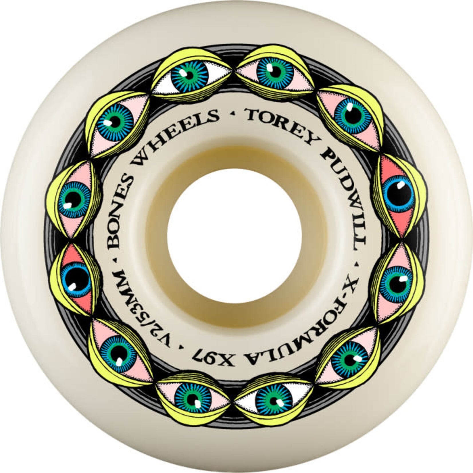 Bones Bones - X-Formula V2 Locks - Pudwill Frying Eyes Wheels - 53mm 97a