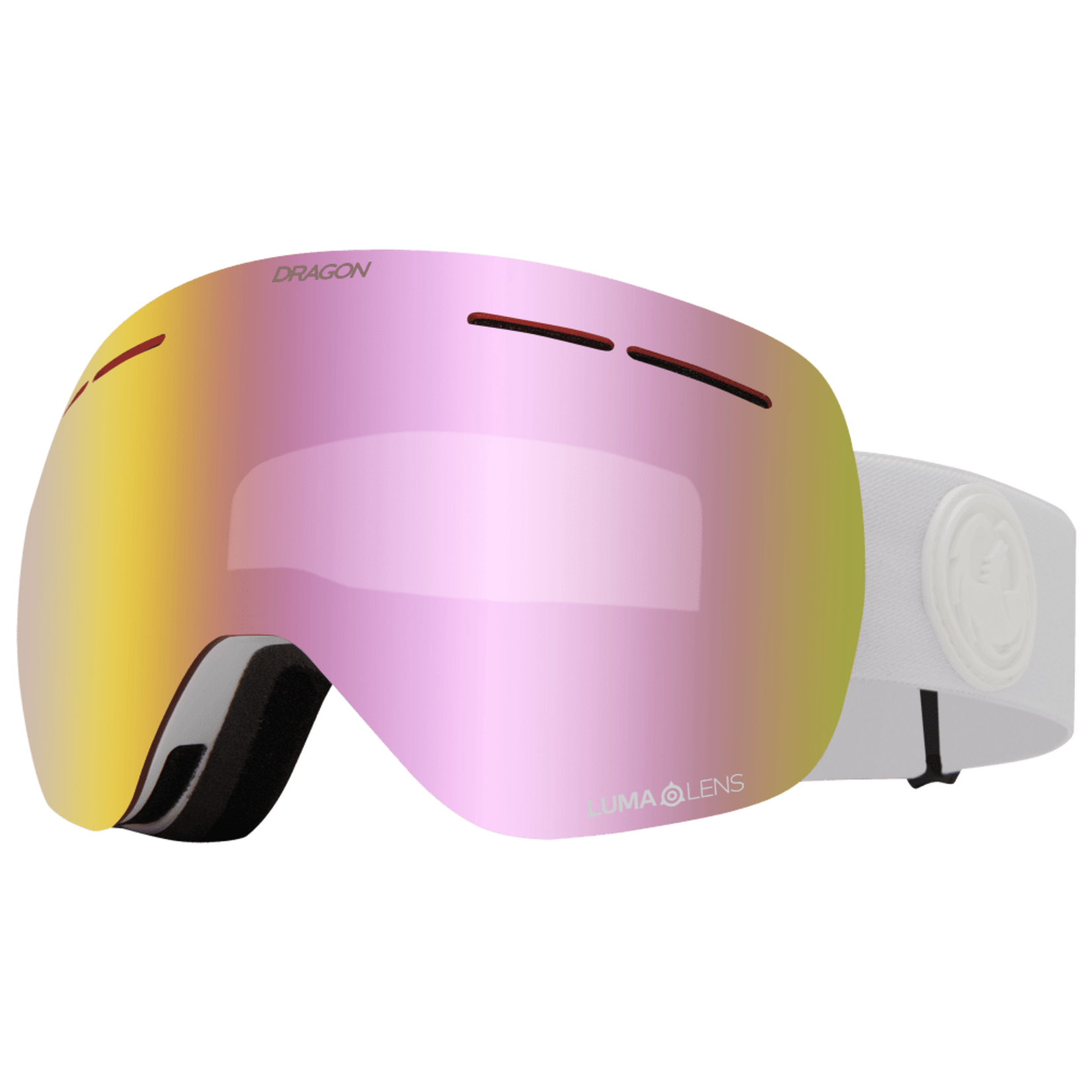 Dragon Alliance Dragon X1s Snow Goggles - White/Pink Ion