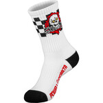 Powell Peralta Powell Peralta - Ripper Cotton Socks - Checker Stripes Red/Black