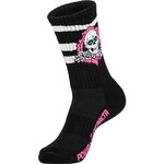 Powell Peralta Powell Peralta - Ripper Cotton Socks - Stripes Black/Pink