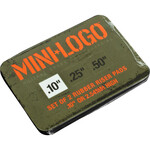 Mini Logo Mini Logo - Black Rubber soft Risers- 1/8" (Set of 2)