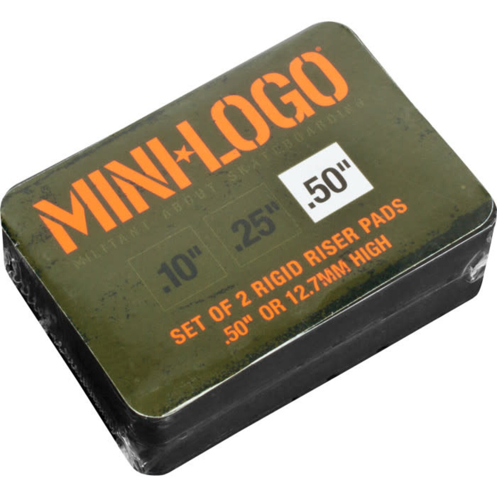 Mini Logo Mini Logo - Ridig Riser Pads - .50" - (Set of 2)