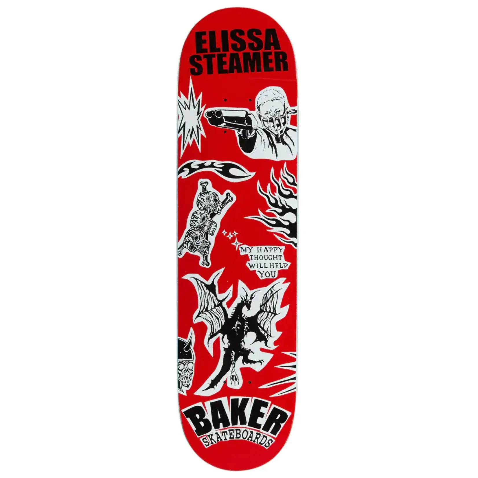 Baker Baker - Elissa Steamer Divine Evil Deck - 8.0" x 31.5" x 14.25"
