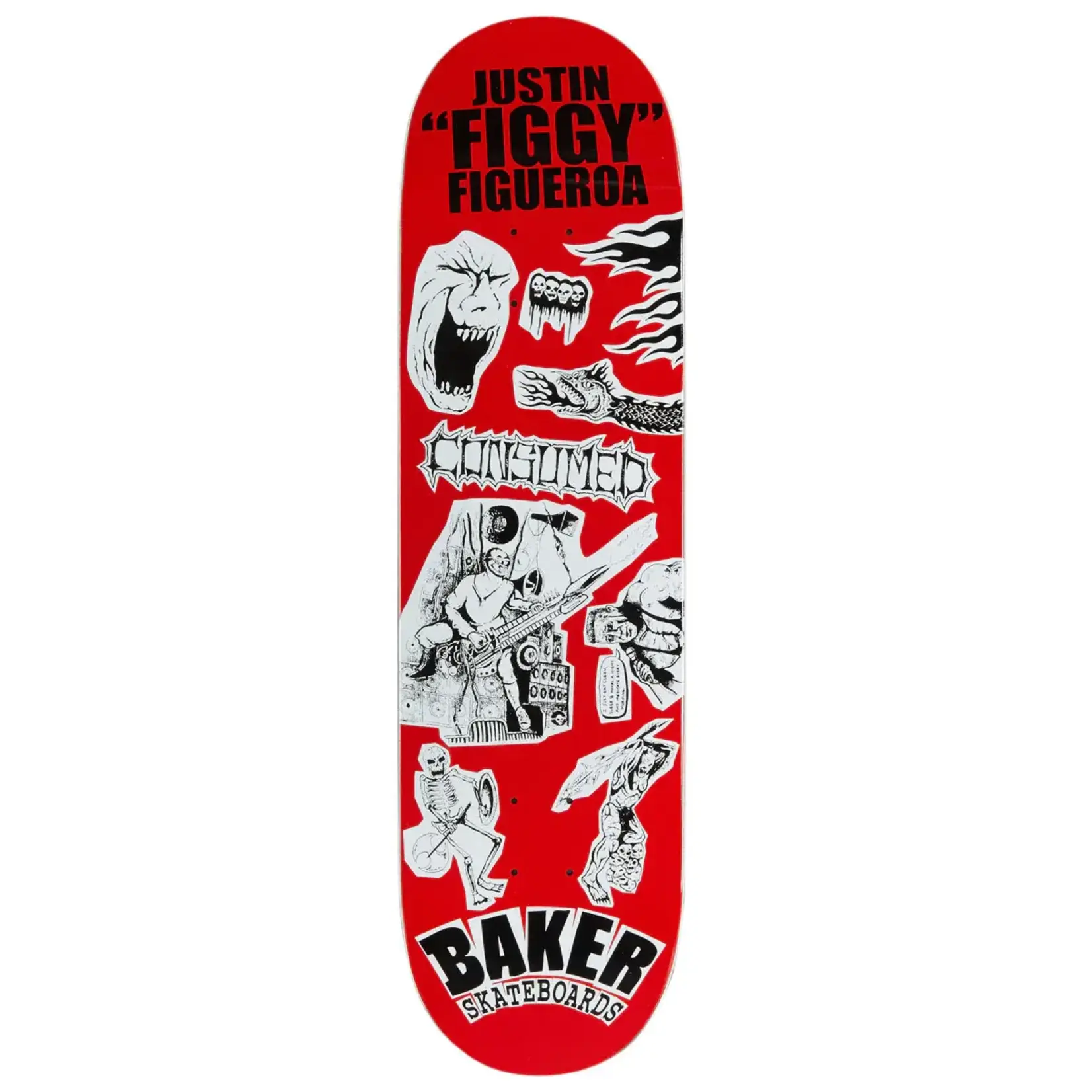 Baker Baker - Figgy Divine Evil Deck - 8.38" x 31.75" x 14.5"