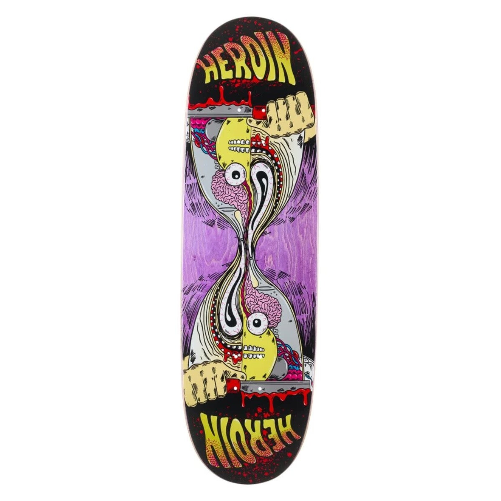 Heroin Heroin - Merged Anatomy RazorEgg Deck - 9.25" x 31.5" x 14.25"