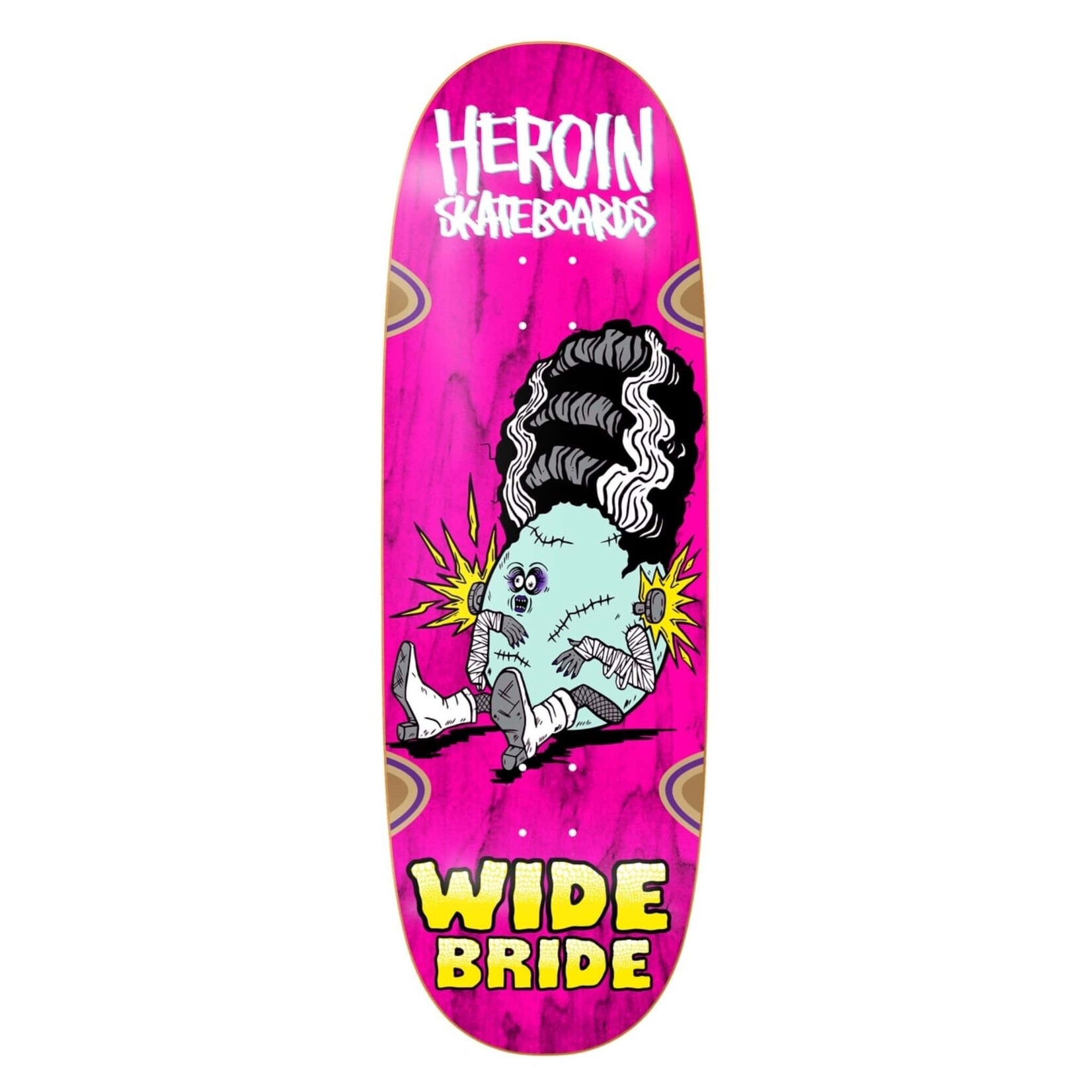 Heroin Heroin - Wide Bride Deck - 10.4" x 32.25" x 14.25"