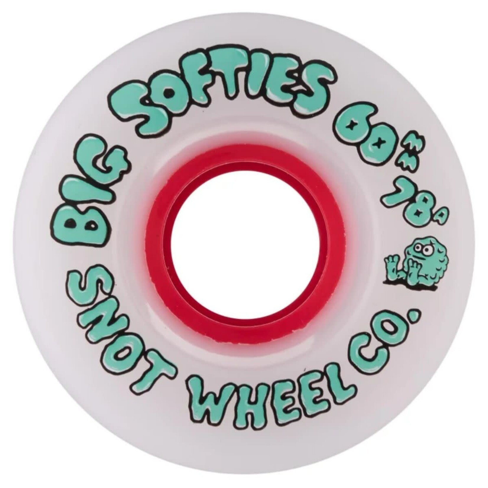 Snot Snot Wheels - Big Softies - Orange Core - 60mm 78a