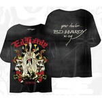 Ed Hardy Ed Hardy - Warlord Boxy Tee - Sunfade Black -