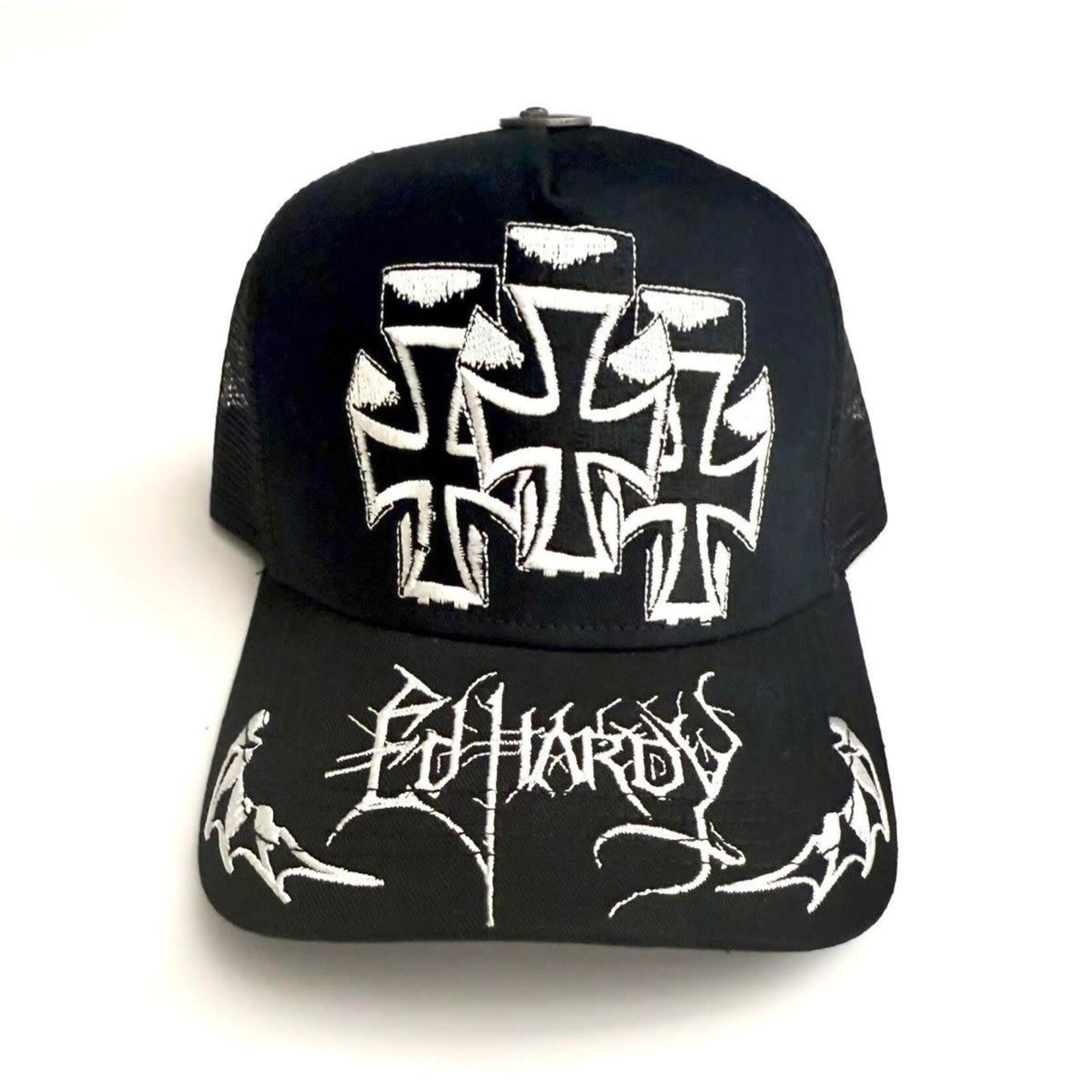 Ed Hardy Ed Hardy - Crosses Trucker Hat - Black