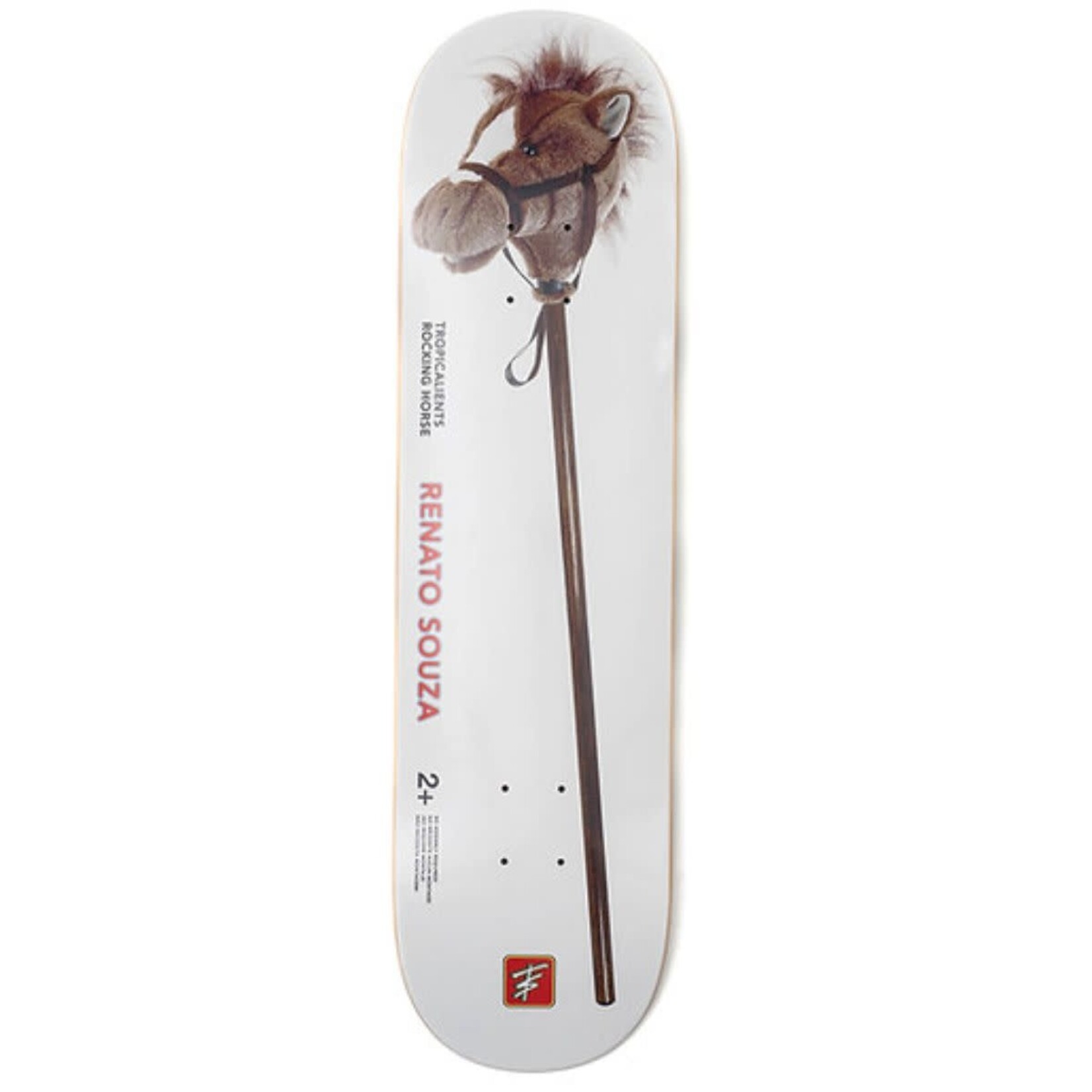 Tropicalients Tropicalients - Renato Souza Wild Horse Deck - 8" x 31.125" x 14"