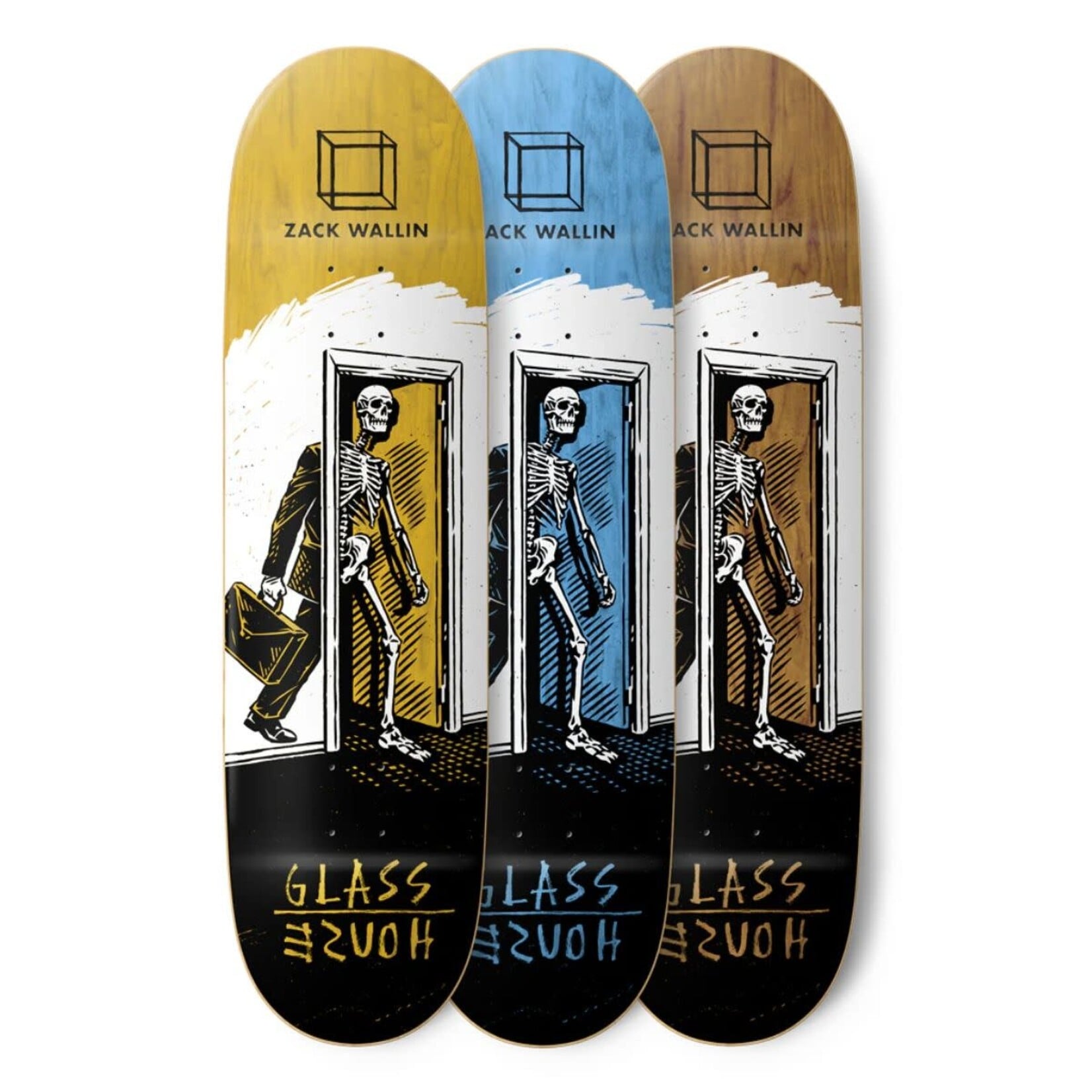 Glass House Glass House - Wallin Threshold Deck - 8.75" x 14.75" x 32.6"