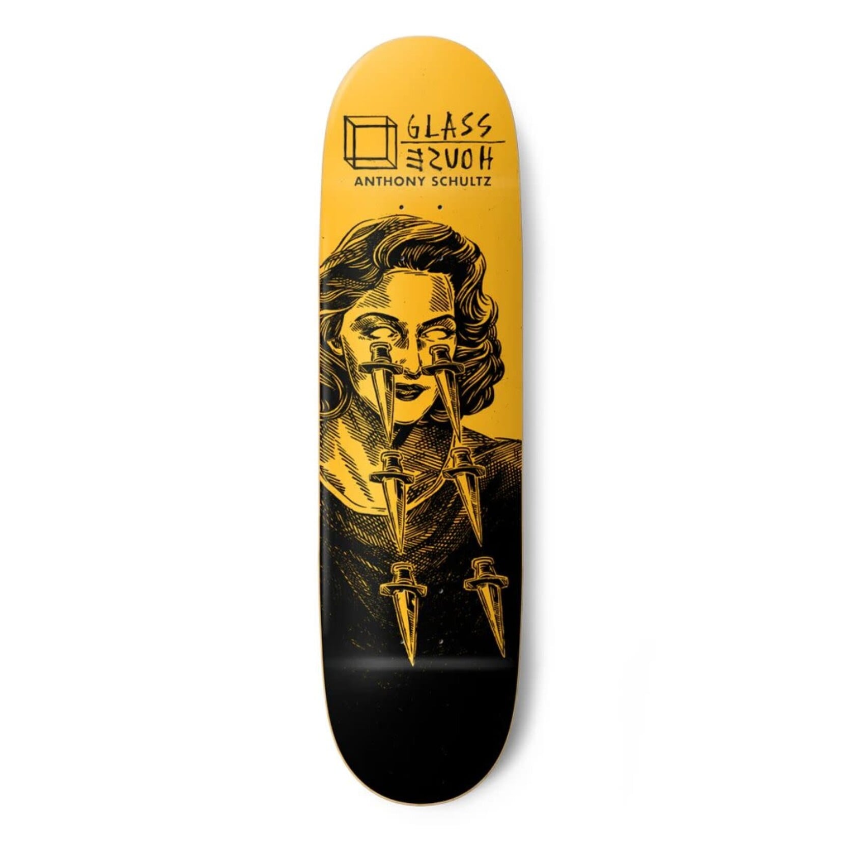 Glass House Glass House - Schultz Daggers Deck - 9.0" x 14.75" x 32.25"