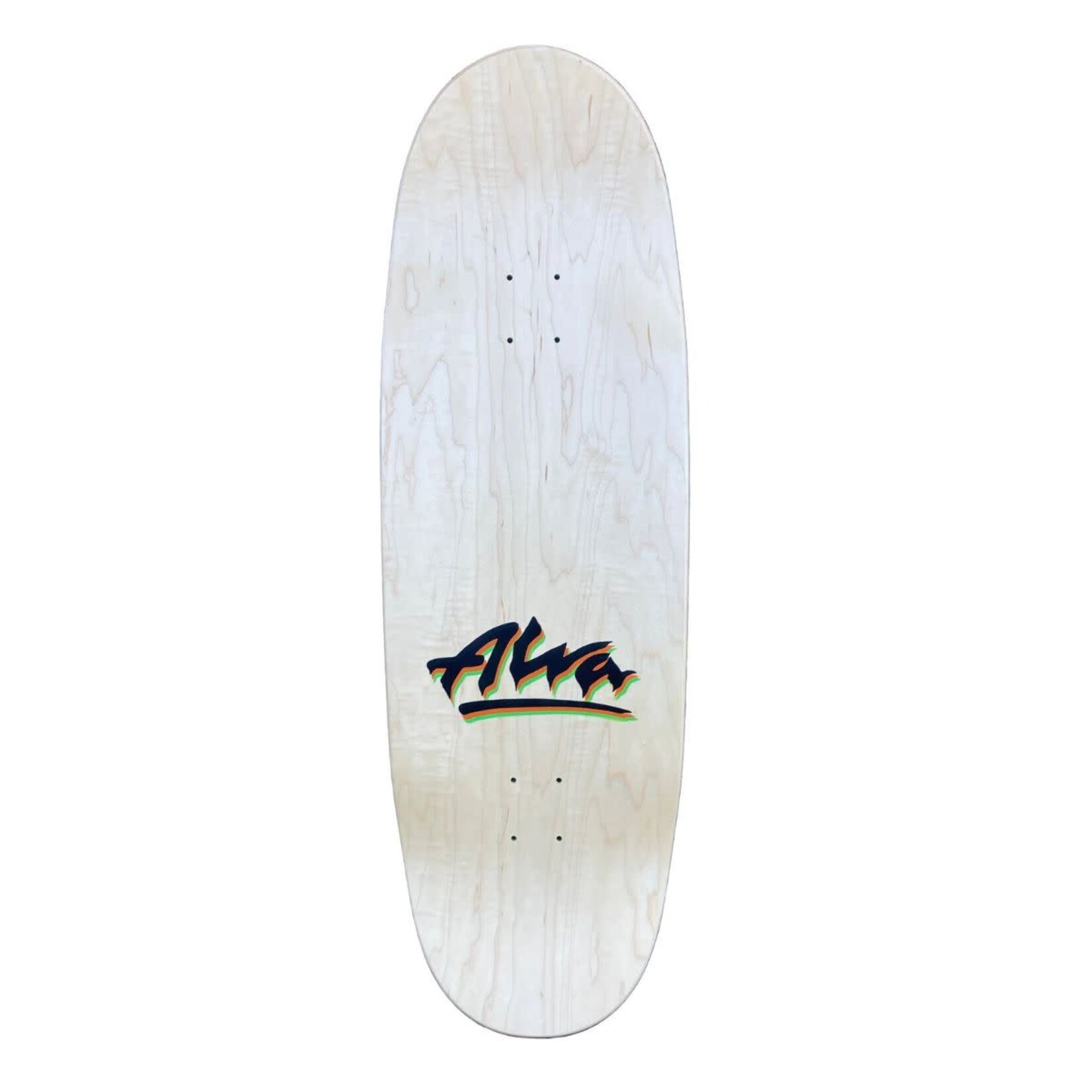 alva Alva - Egg Orange Triple Scratch Deck - 10.625" x 33" x 15.5"