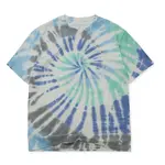 ATTIC Attic - Tie Dye T-Shirt - Blue / Grey / Green - L