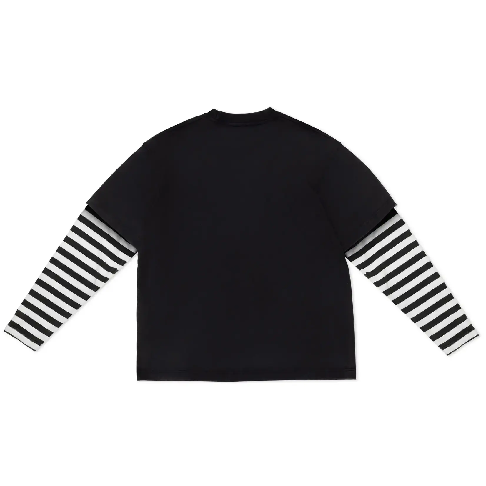 ATTIC Attic - 2Fer - Black White Stripe - L