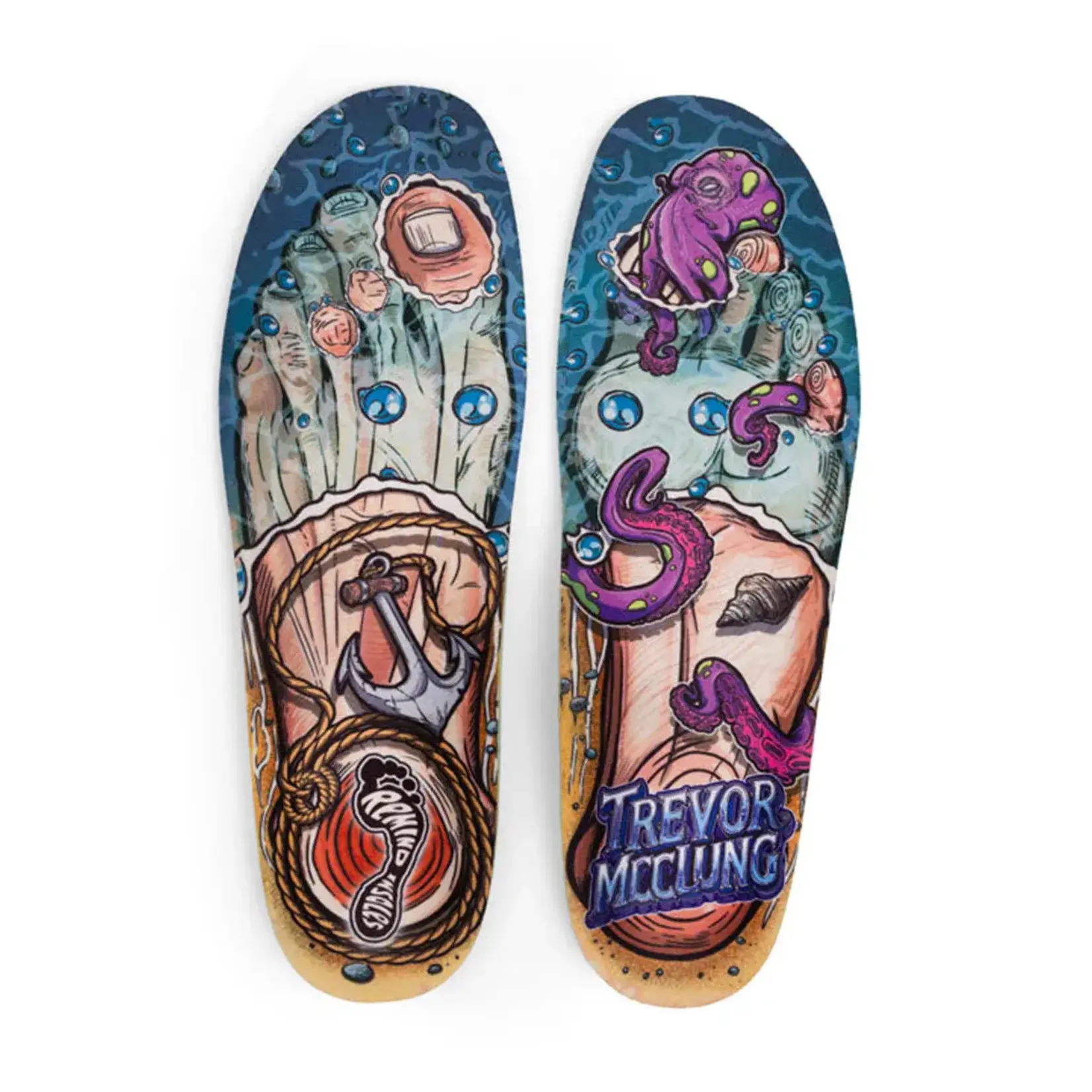 Remind Insoles Remind - Trevor McClung Destin Impact 5.5MM Low-All Arch Gnar Foot Shoe Insole -