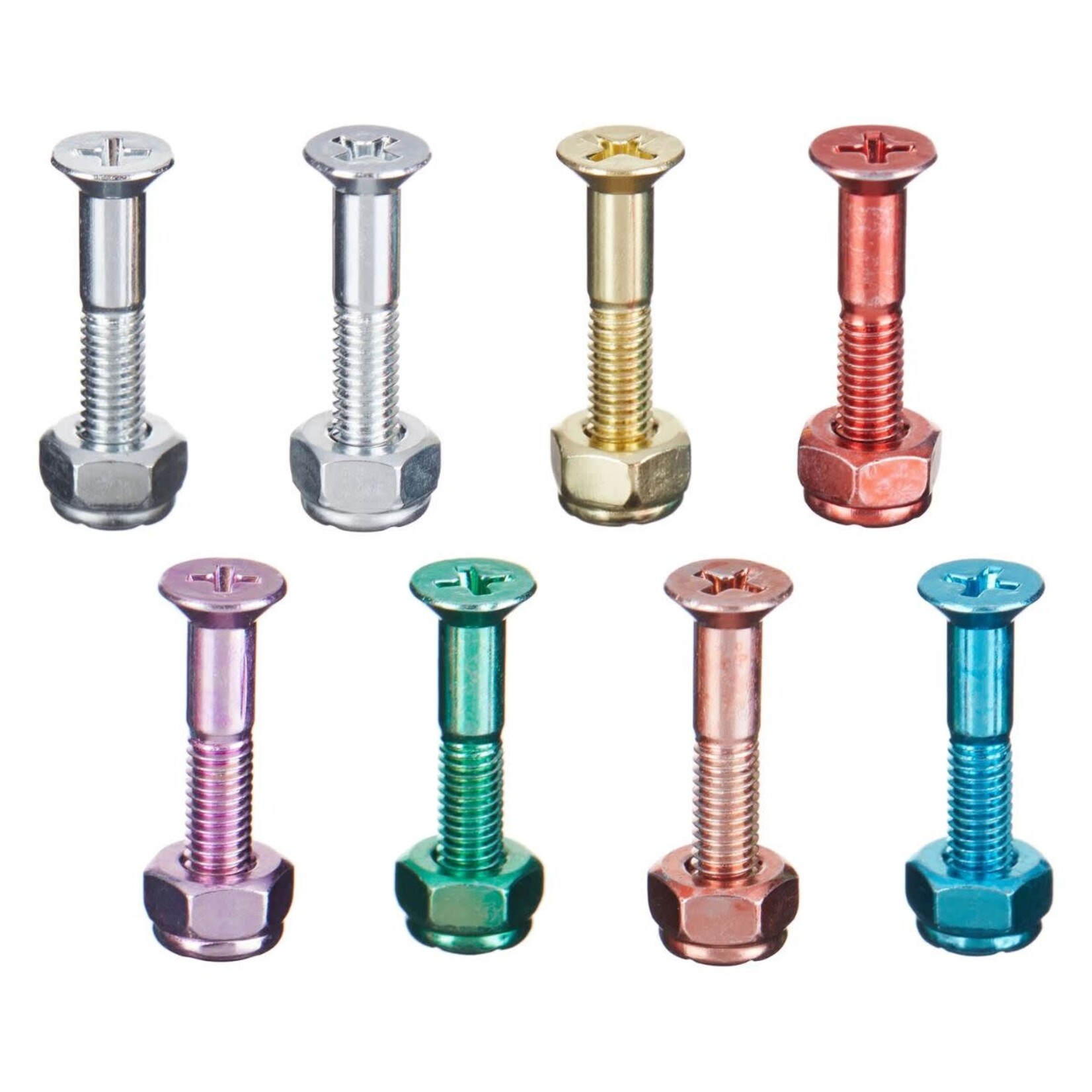 DGK DGK - Spittaz Colored Hardware - 1" Phillips