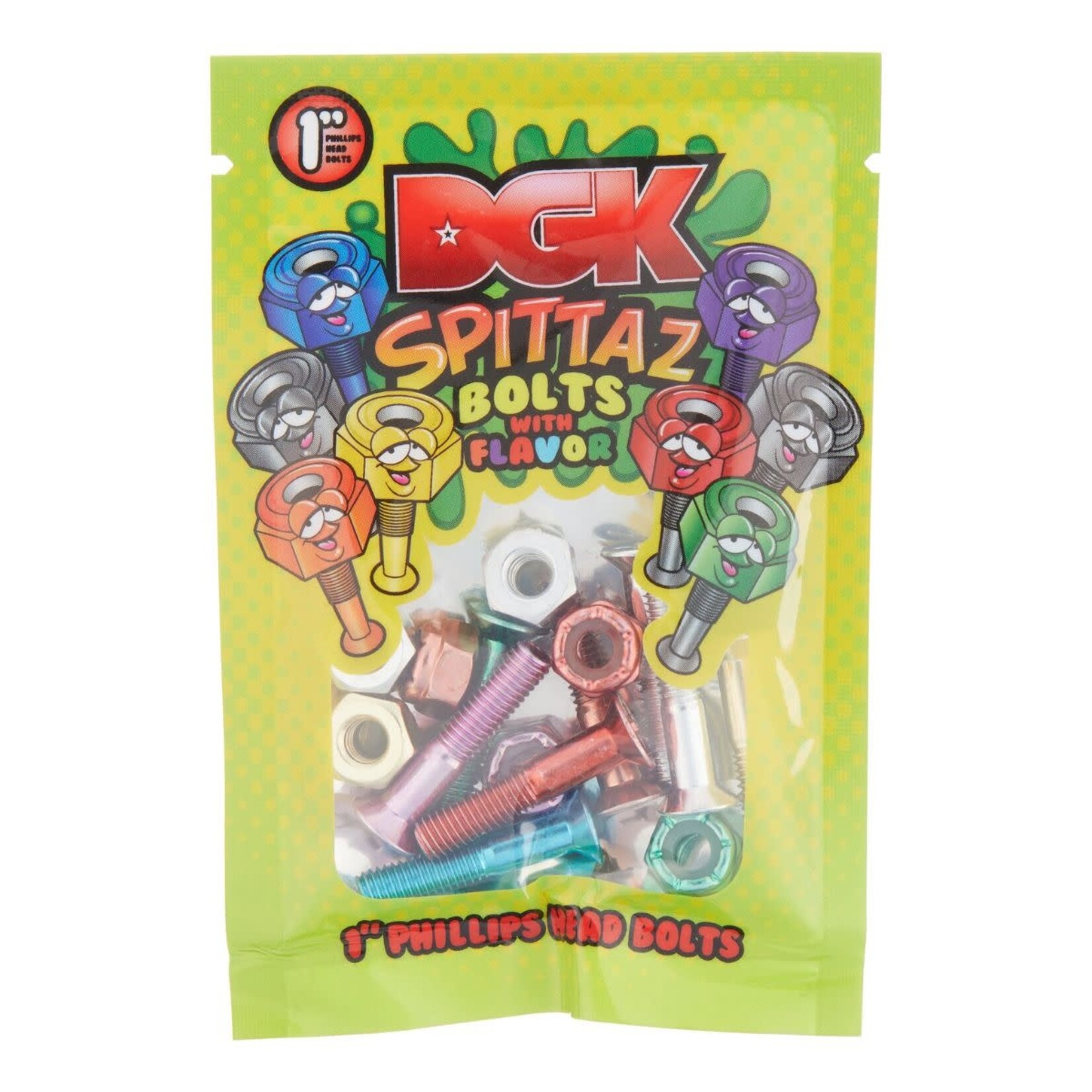 DGK DGK - Spittaz Colored Hardware - 1" Phillips