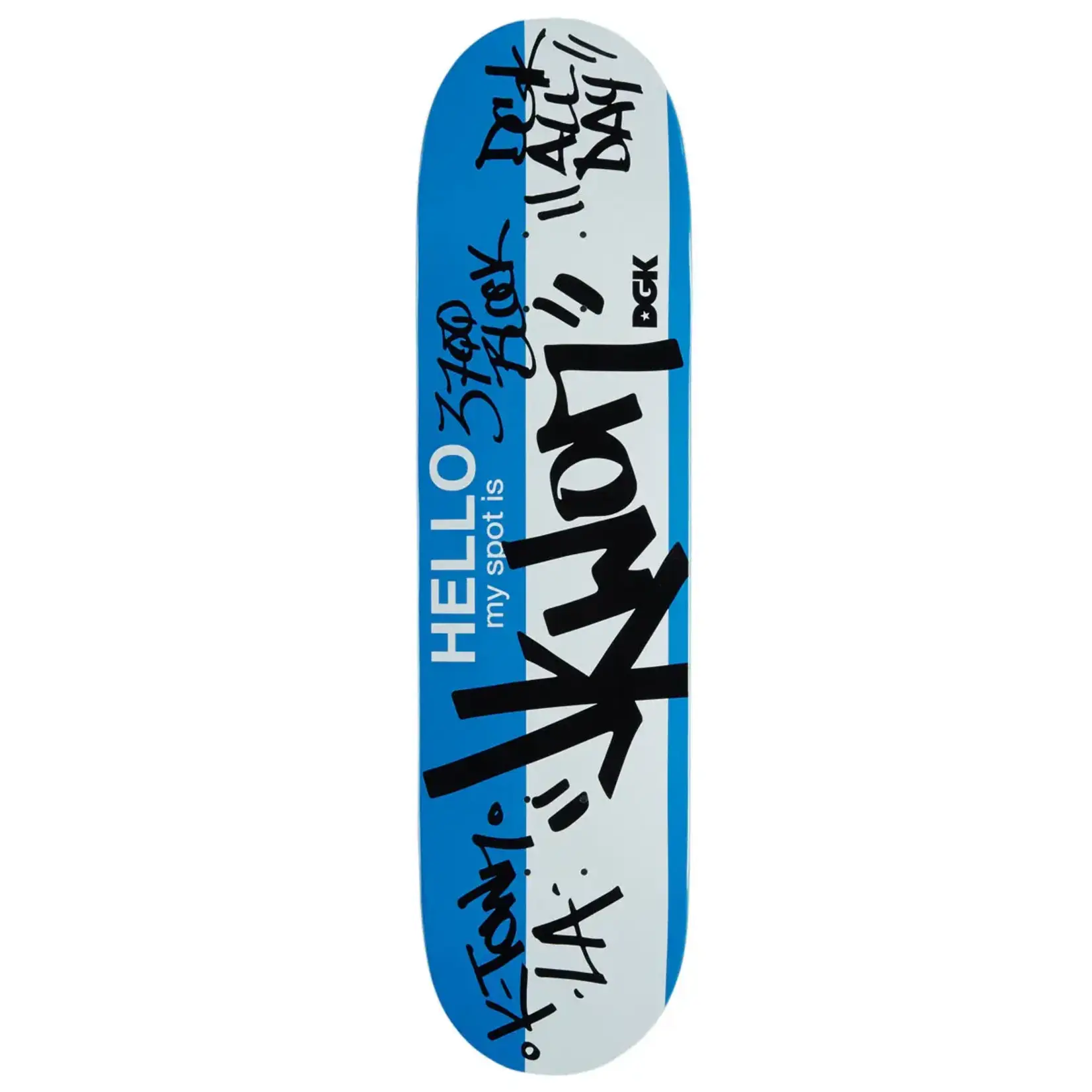 DGK DGK - My Spot Is JKWON Deck - 7.9" x 31.35" x 13.94"