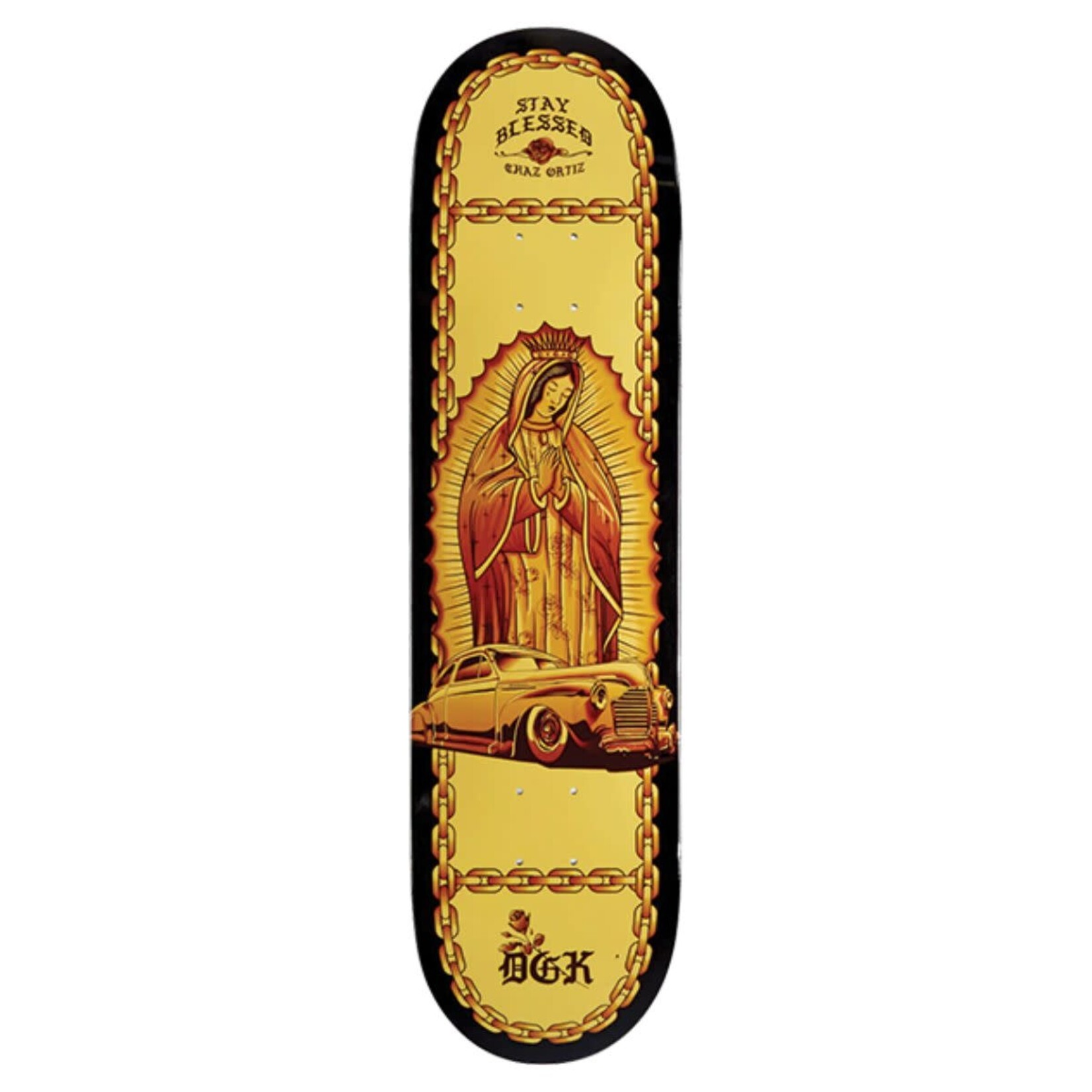 DGK DGK - Lo-Side Dipped Ortiz Deck - 8.1" x 31.85" x 14.3"