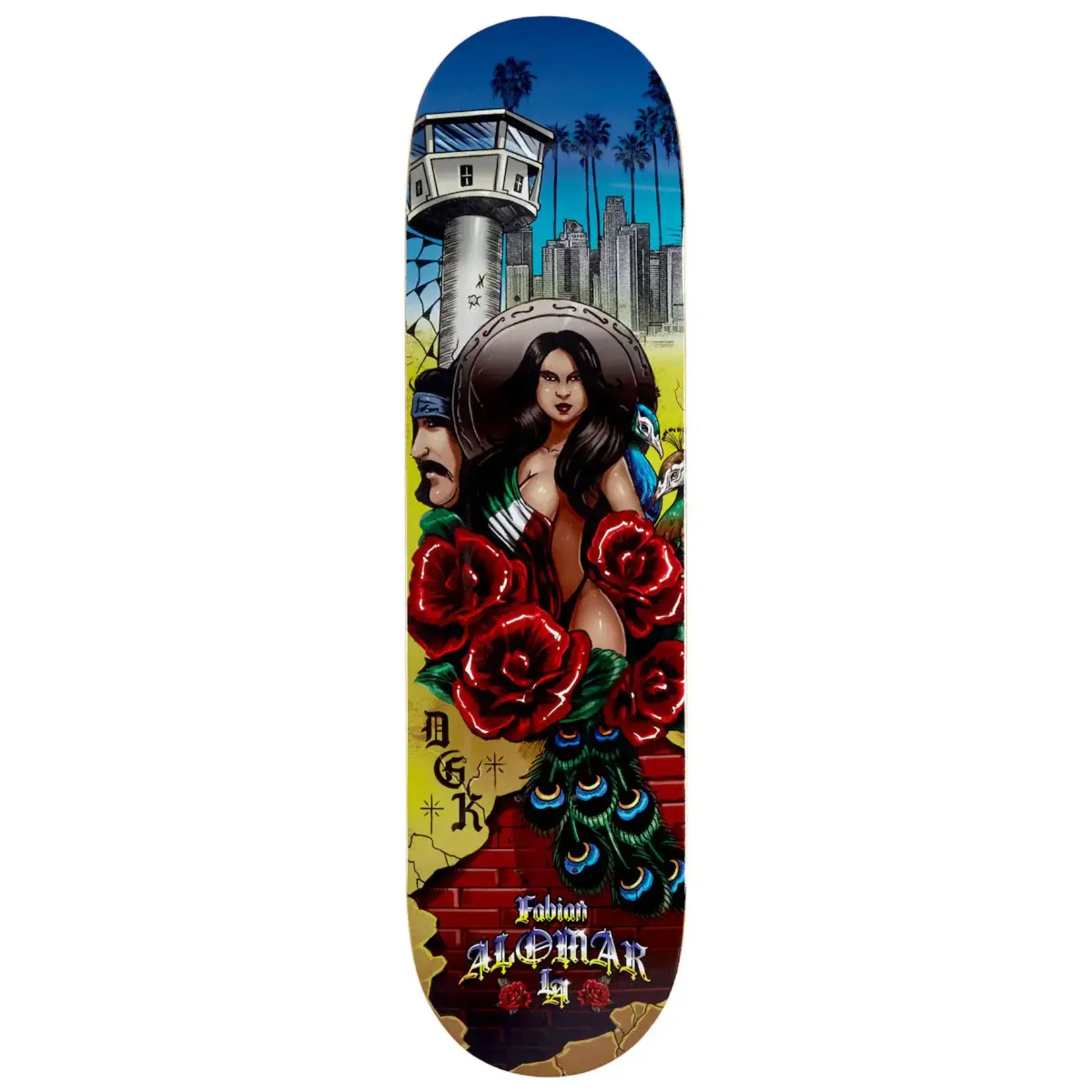 DGK DGK - Street Soldier Fabian Alomar Deck - 8.25" x 31.85" x 14.3"