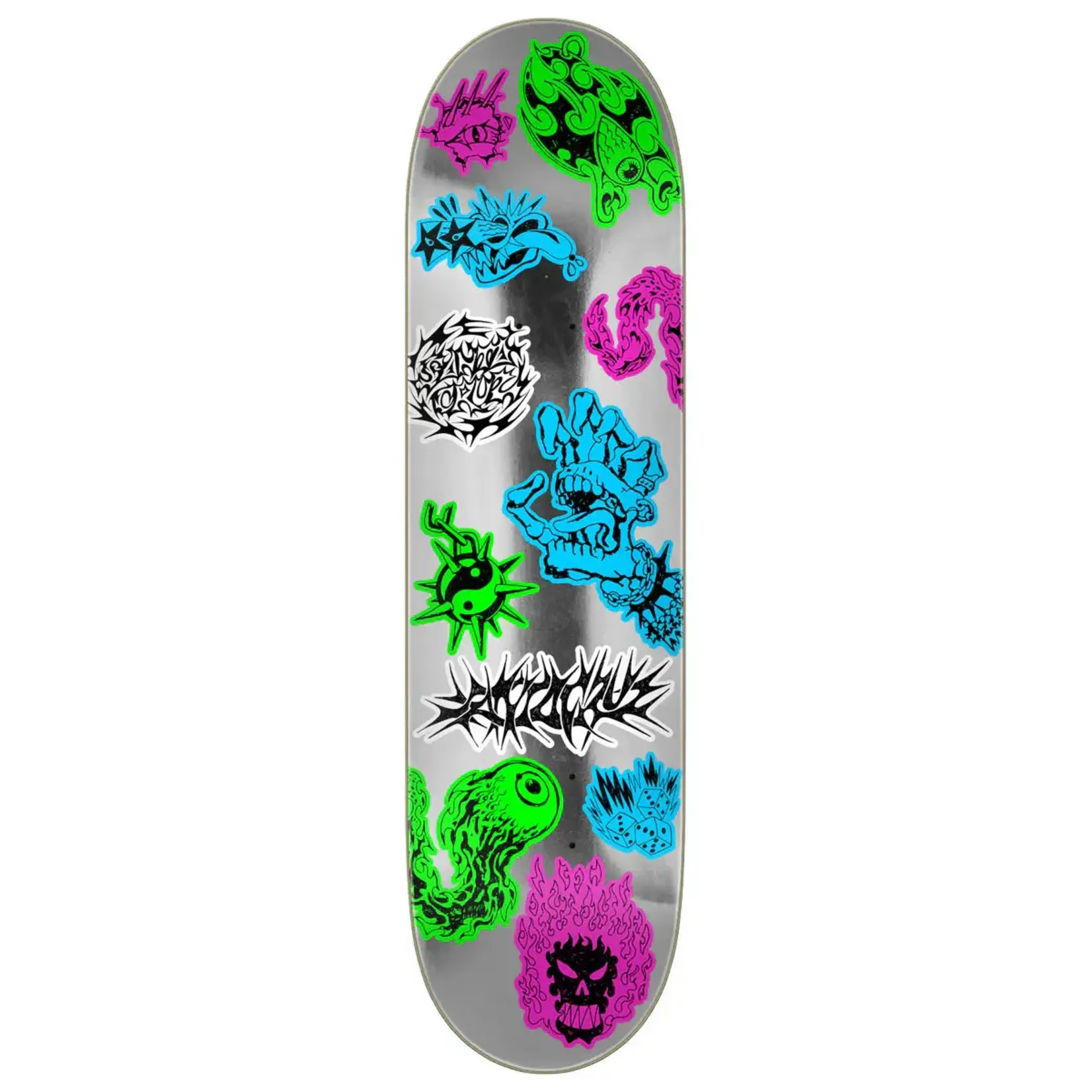 Santa Cruz Skateboards Santa Cruz - Scribble Flash FeelBase Deck - 8" x 30.50" x 13"