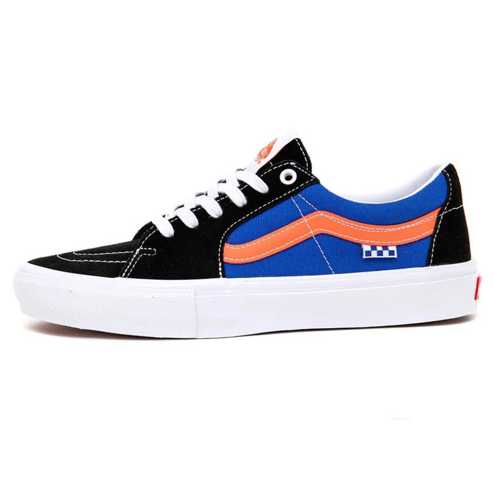 Vans Vans Mens Skate Sk8-Low Dragon Flame Shoes - Blue/Orange