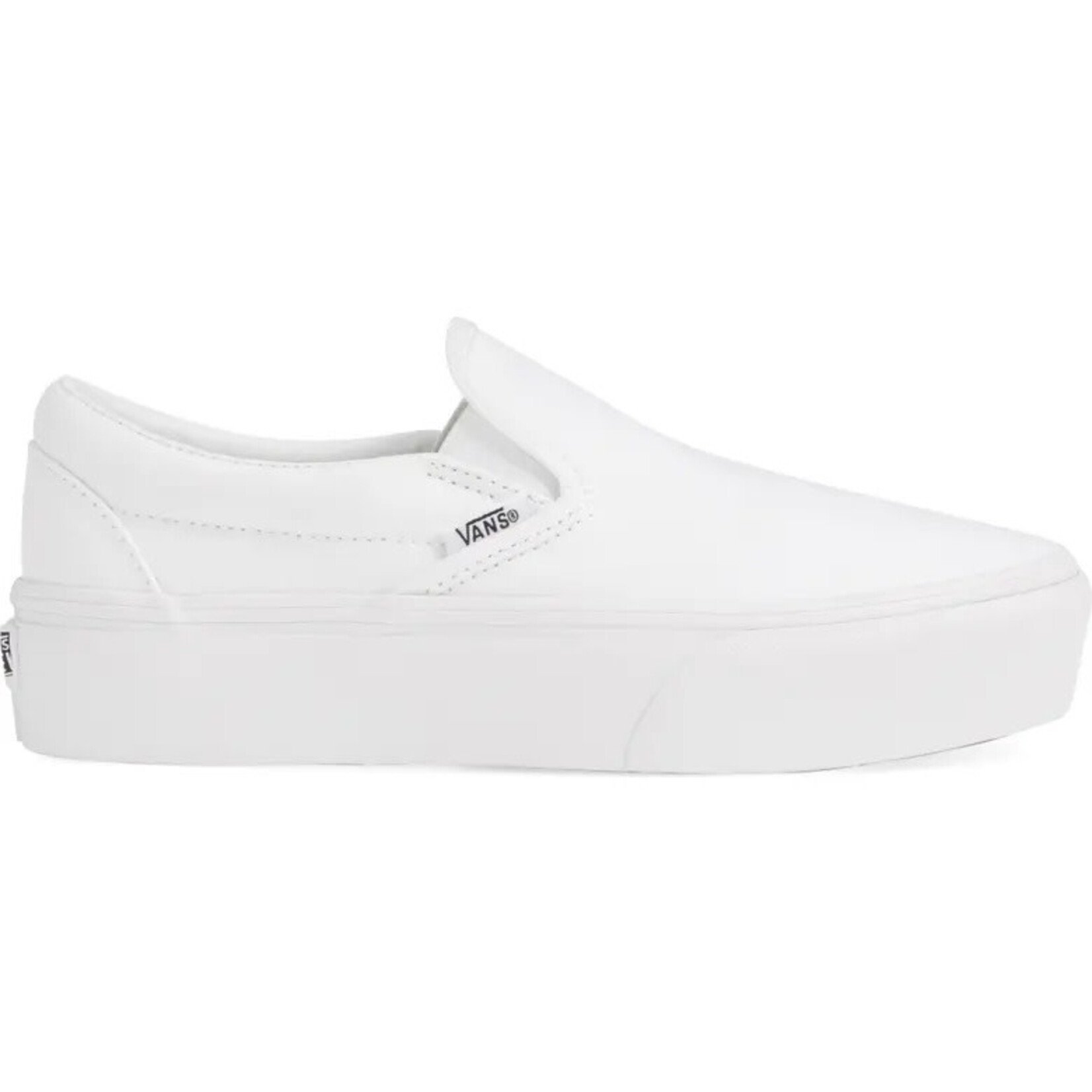 Vans Vans Classic Slip-On Platform Shoes - True White -