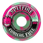 Spitfire Spitfire - F4 Conical Full Wheels - Pink / Teal Swirl - 53mm 99a