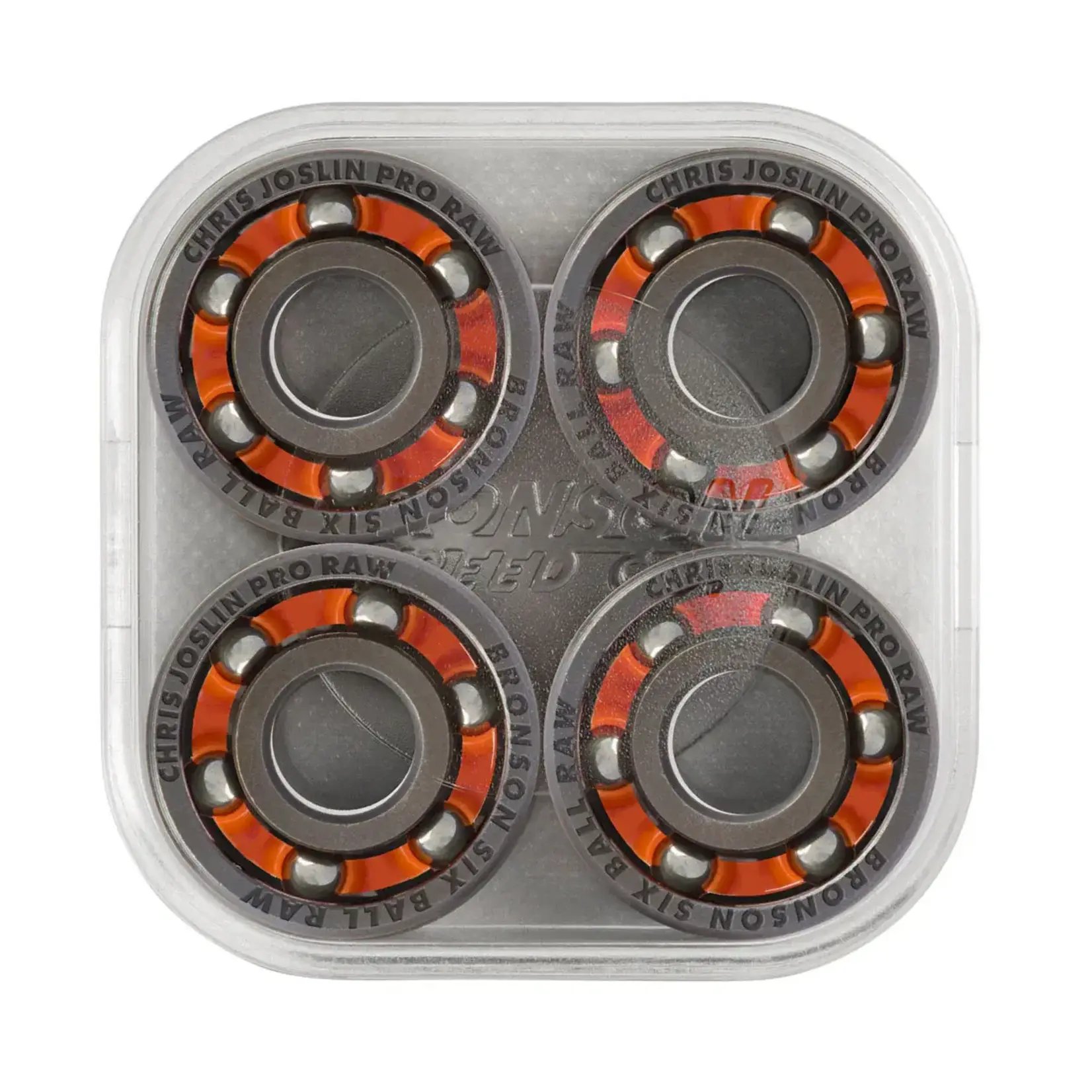 Bronson Speed Co. Bronson - Chris Joslin Pro 6-Ball RAW Bearings