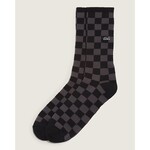 Vans Vans - Checkerboard Crew Socks - Black / Grey -  9.5-13