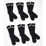 Vans Vans - Classic Crew Socks - Black - 6 pack