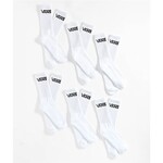 Vans Vans - Classic Crew Socks - White - 6 pack