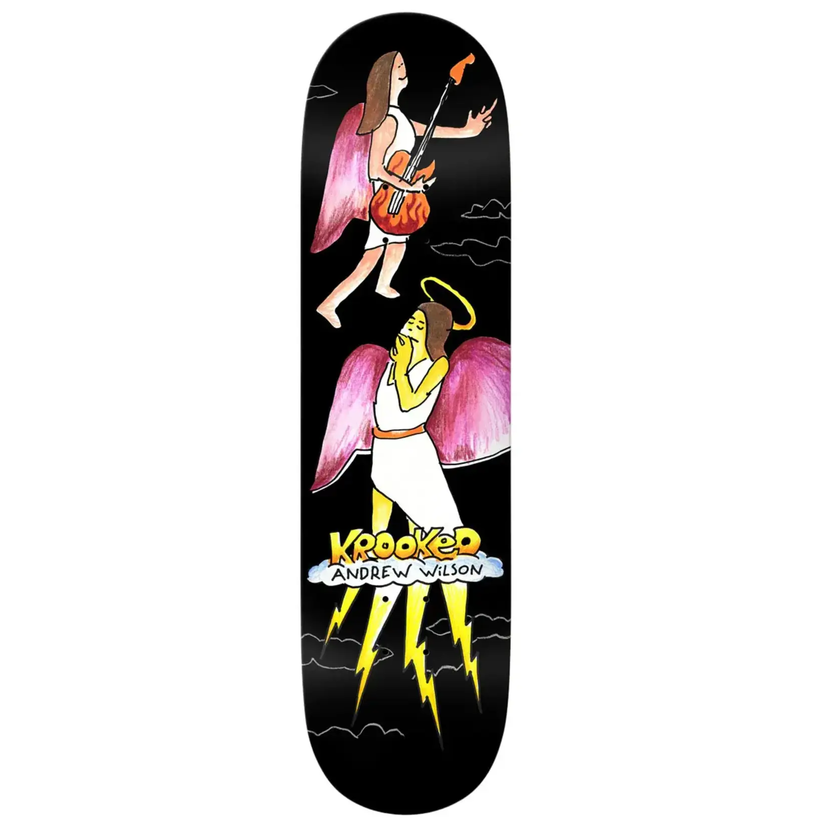 Krooked Krooked - Wilson Angel True Fit Deck - 8.25" x 31.5" x 13.88"