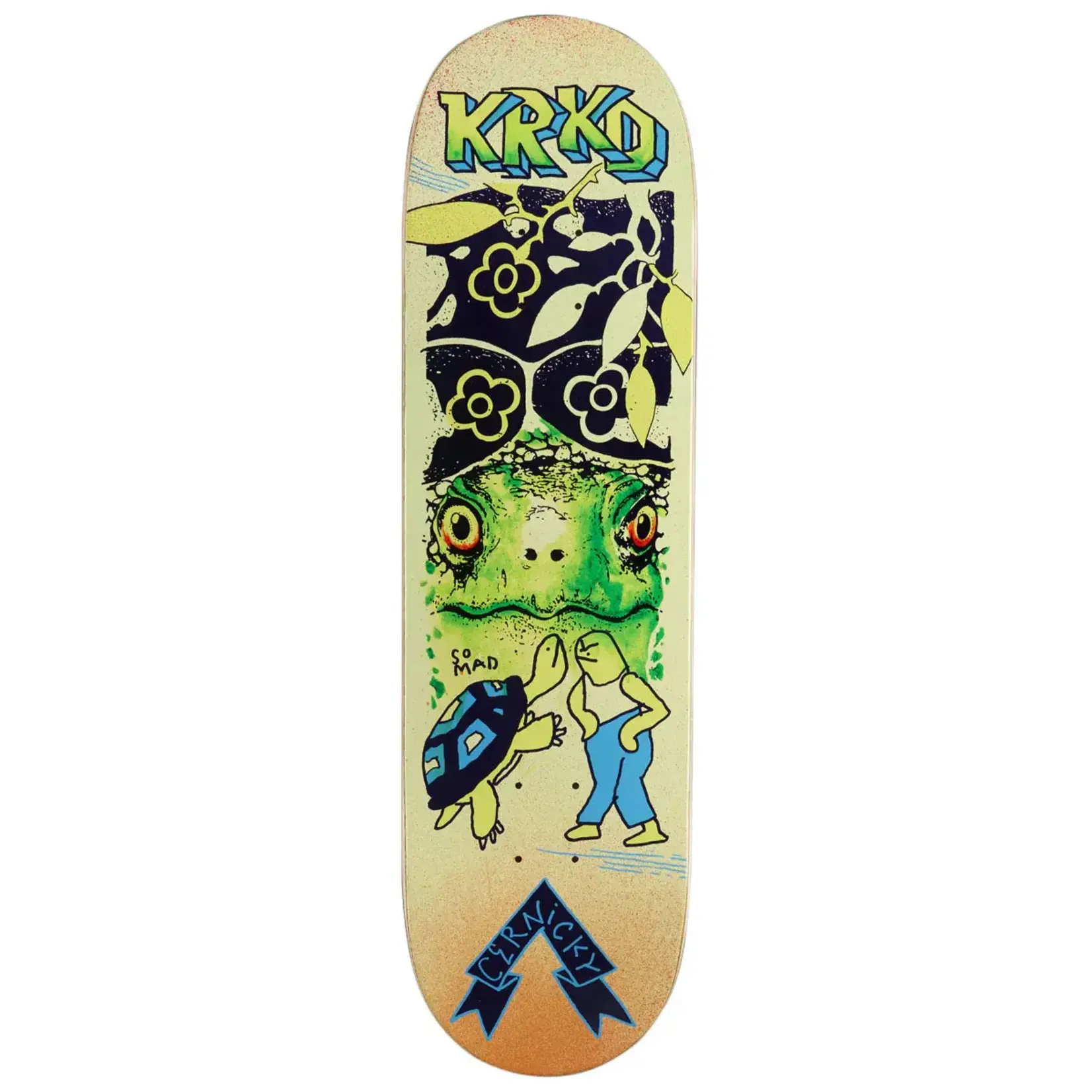 Krooked Krooked - Cernicky Mad Turtle Deck - 8.5" x 31.35" x 13.75"