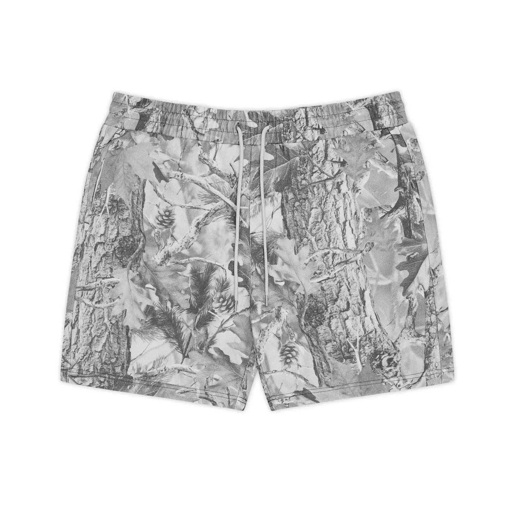 ATTIC Attic - Volley Shorts - Vintage Grey Wood Camo -
