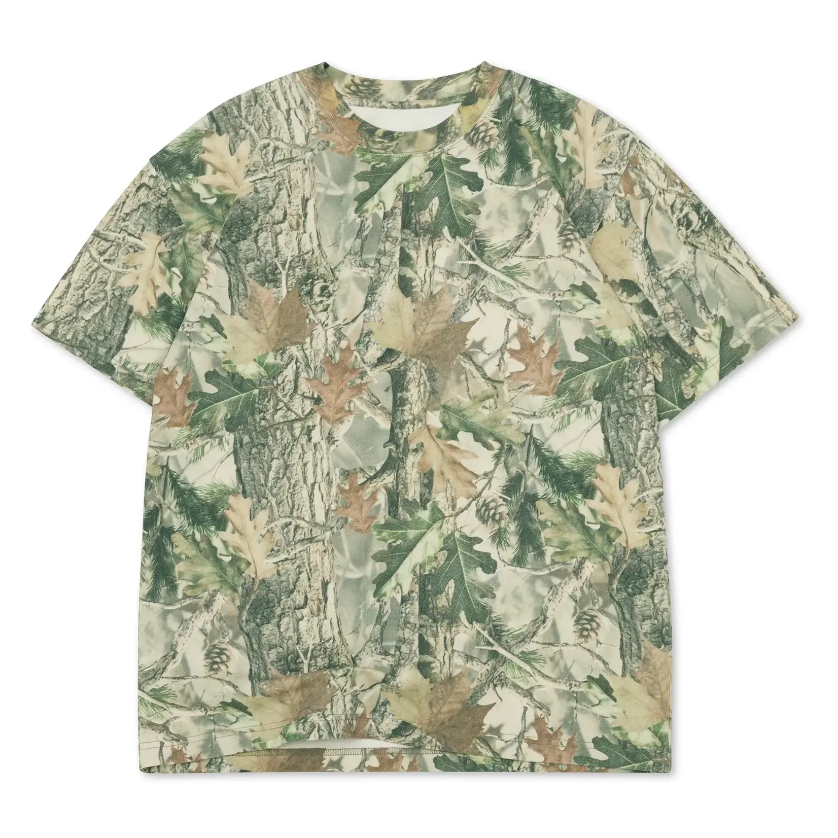 ATTIC Attic - Oversized Box T-Shirt - Vintage Wood Camo -