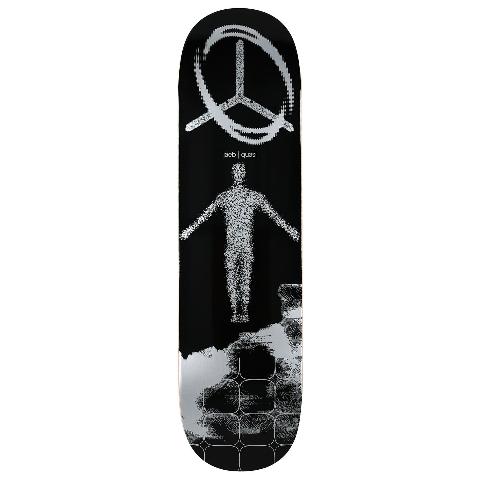 Quasi Quasi - Jaeb Debut Deck - Black - 8.25" x 32" x 13.875"