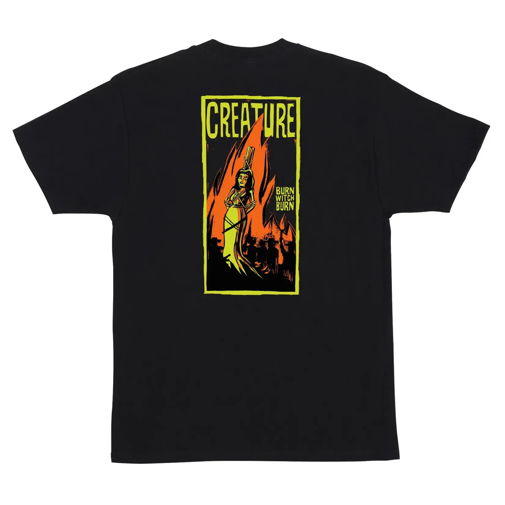 Creature Creature - Burn Witch Burn Tee - Black -