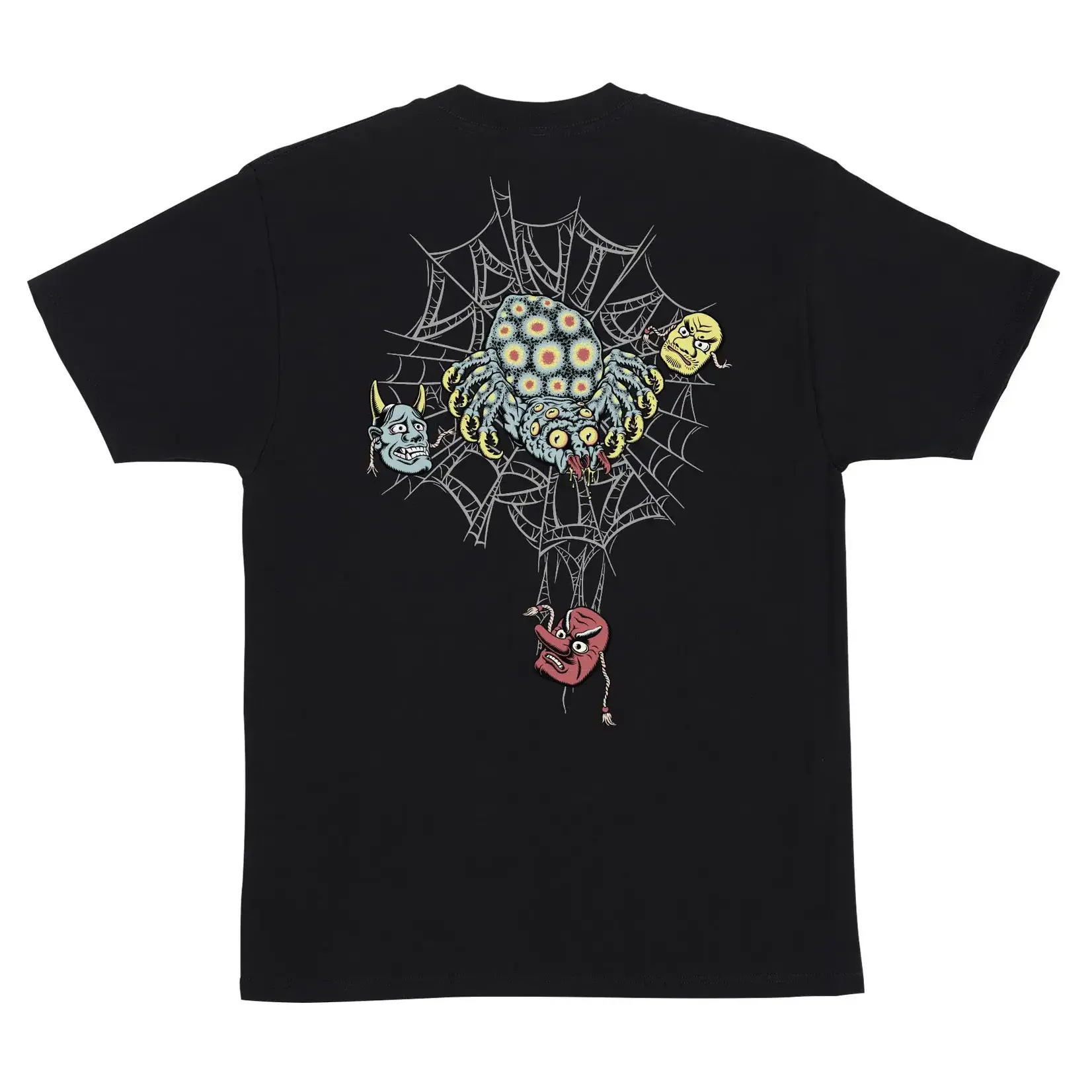 Santa Cruz Skateboards Santa Cruz - Dressen Spider Tee - Black -