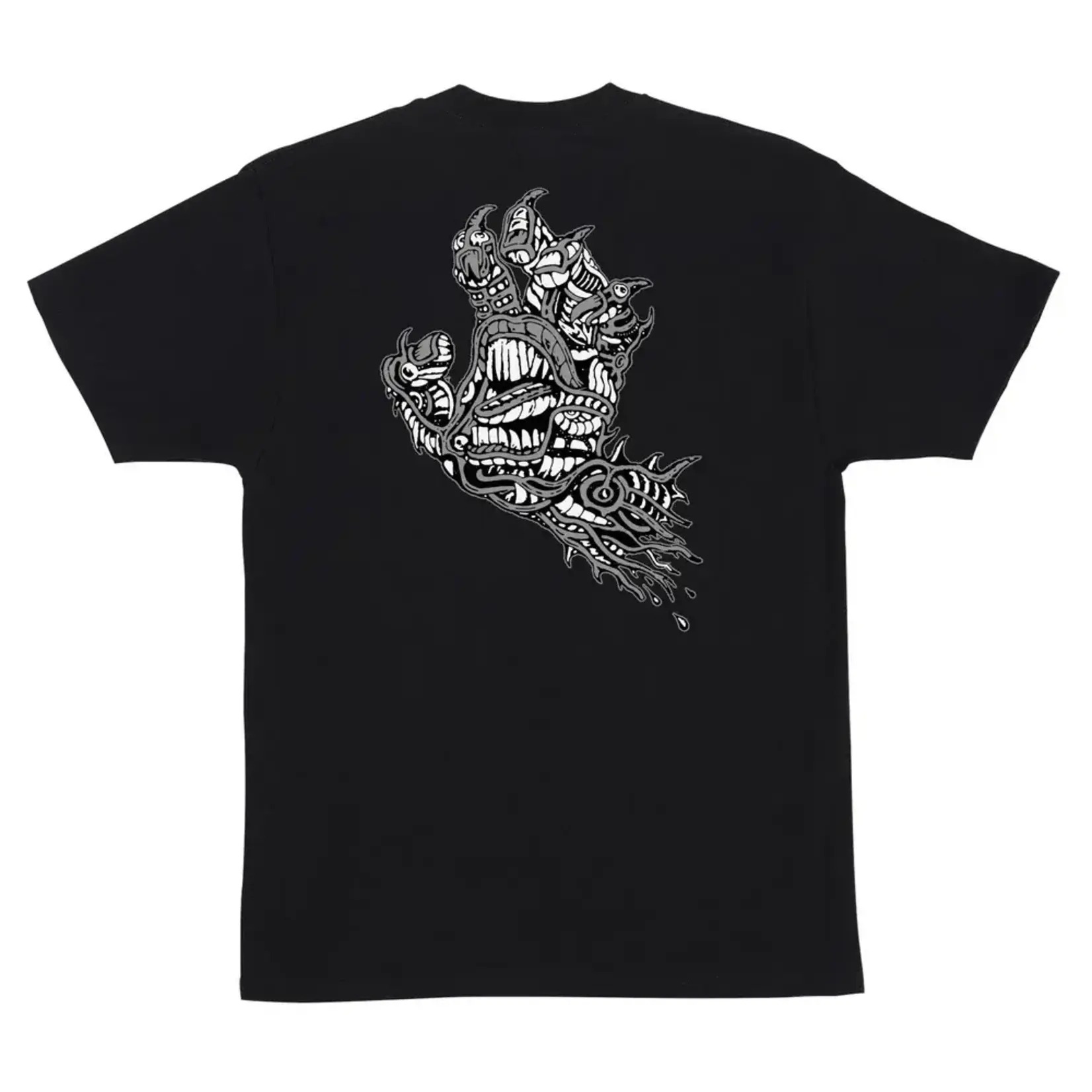 Santa Cruz Skateboards Santa Cruz - Scourge Hand Tee - Black -